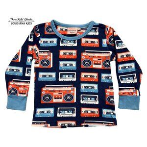 Moromini Sweden 2-3Y Organic Music Cassette Tape Shirt